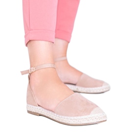Béžové espadrilky Chloe Star béžový