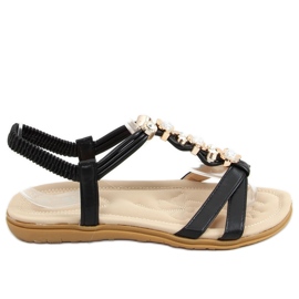 Černé dámské sandály CT-153 Black černý