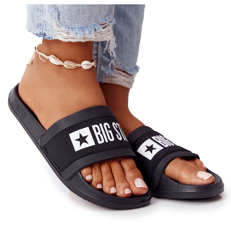 Dámské pantofle Big Star HH274A013 černé černá