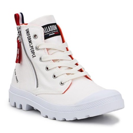 Boty Palladium Pampa Hi Outz Puotp U 77023-116 bílý modrý