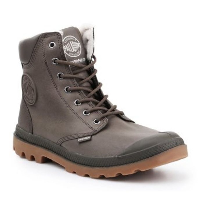 Boty Palladium Pampa 72992-213 hnědý