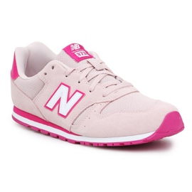 Boty New Balance Jr YC373SPW pomerančový růžový