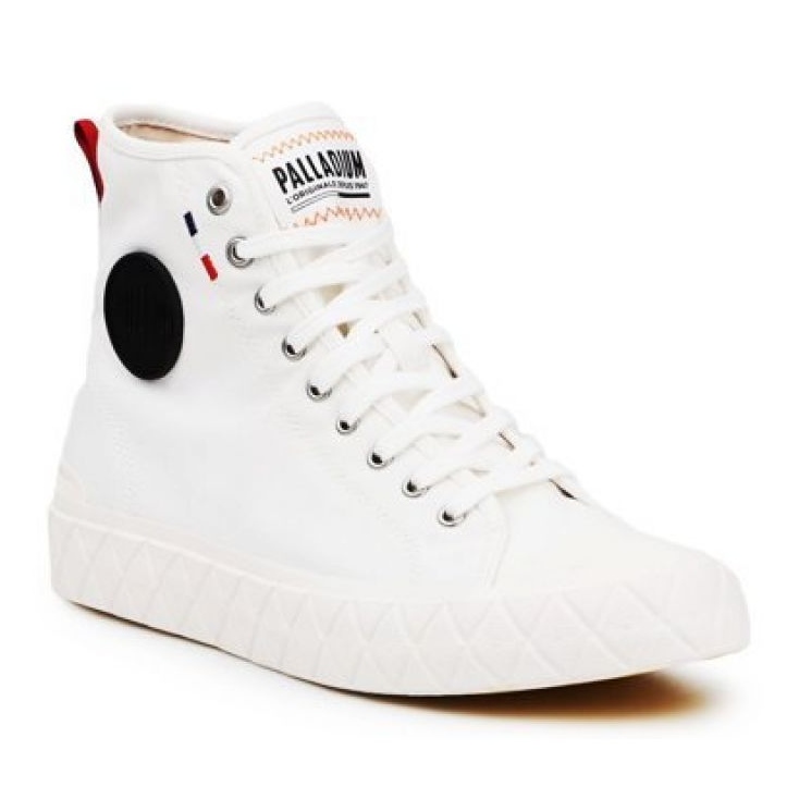 Boty Palladium Ace Cvs Mid 77015-116 bílý