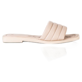 Seastar Pohodlné pantofle pro volný čas béžový