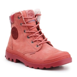 Boty Palladium Pampa Sport Wps Brick Dust/Cowhide 72992-653-M růžový Boty Palladium Pampa Sport Wps Brick Dust/Cowhide 72992-653-M růžový