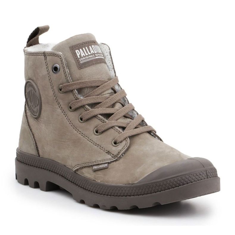 Boty Palladium Pampa Hi Zip Wp M 05982-065 hnědý