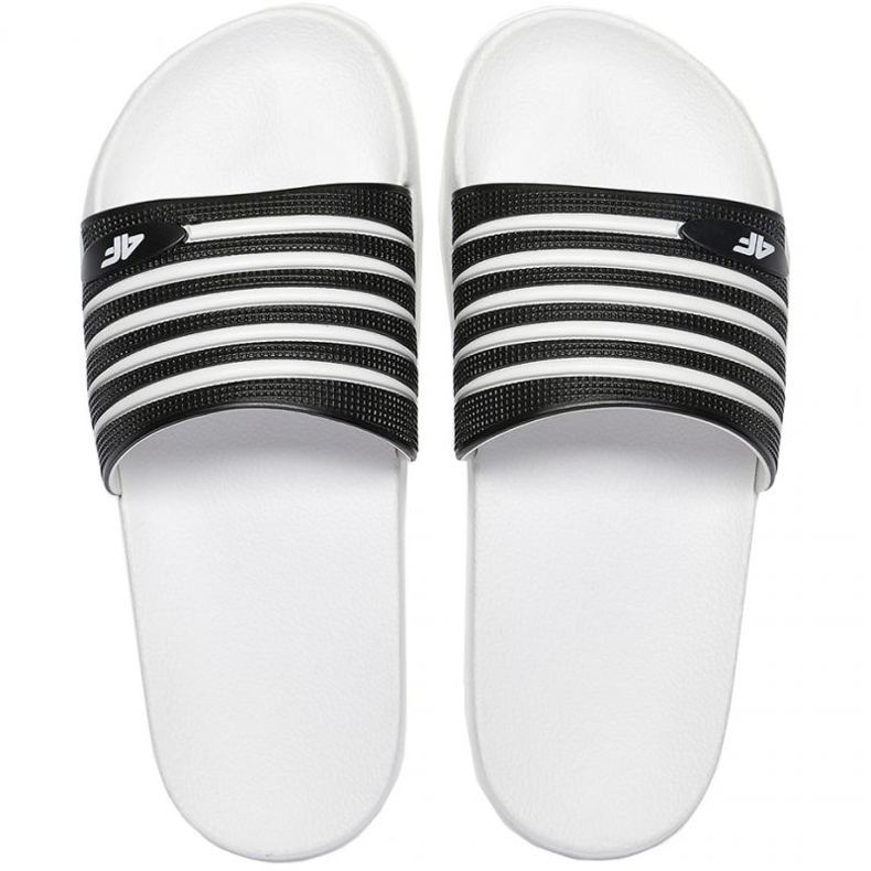 Pantofle 4F W H4L21 KLD001 20S bílý černá