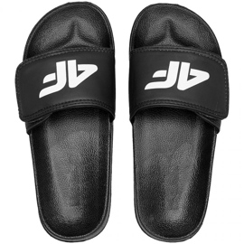 4F Jr HJL21 JKLM001 20S pantofle černá
