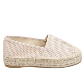 Béžové espadrilky pro ženy A666-ESP-1 Beige béžový