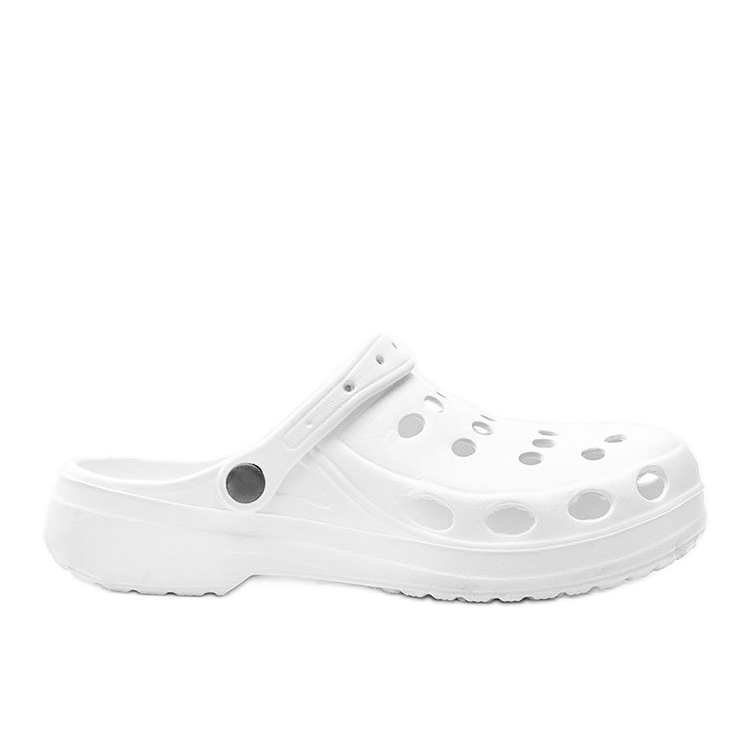 Davidovy bílé pánské koksové pantofle bílý Davidovy bílé pánské koksové pantofle bílý