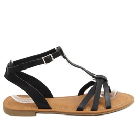 Černé dámské sandály Z5713 Black černý