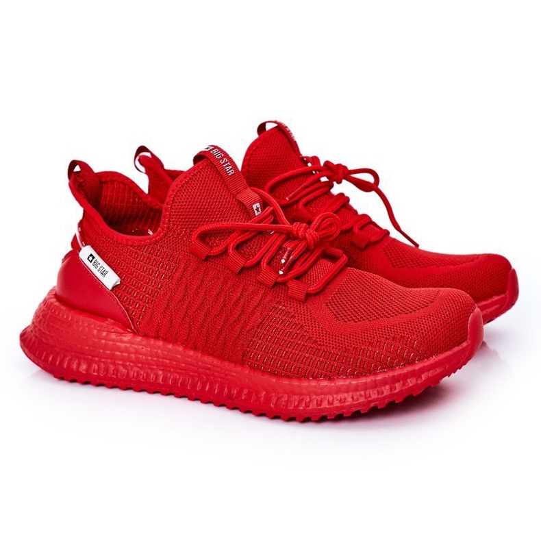 Pánská sportovní obuv Big Star HH174275 Red červené