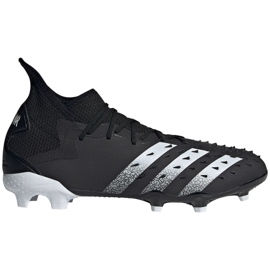 Kopačky Adidas Predator Freak.2 Fg M S42979 bílá, bílá, černá černý