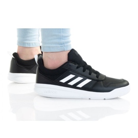 Adidas Boty Tensaur K Jr S24036 černá fialový Adidas Boty Tensaur K Jr S24036 černá fialový