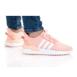 Boty Adidas U_Path Run Jr FX5068 pomerančový růžový