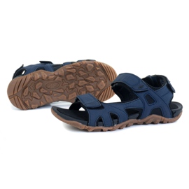 Sandály 4F M H4L21-SAM002 Navy blue námořnická modř