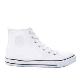 Dámské bílé kotníkové tenisky Savannah bílý