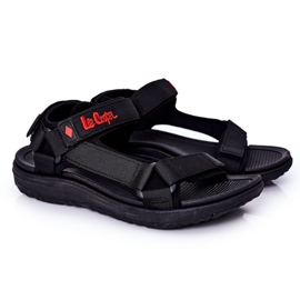 Sportovní pánské sandály Lee Cooper LCW-21-34-0213M černé černý