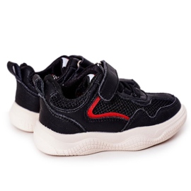 Apawwa Dětské sportovní boty Tenisky Black Fun černý