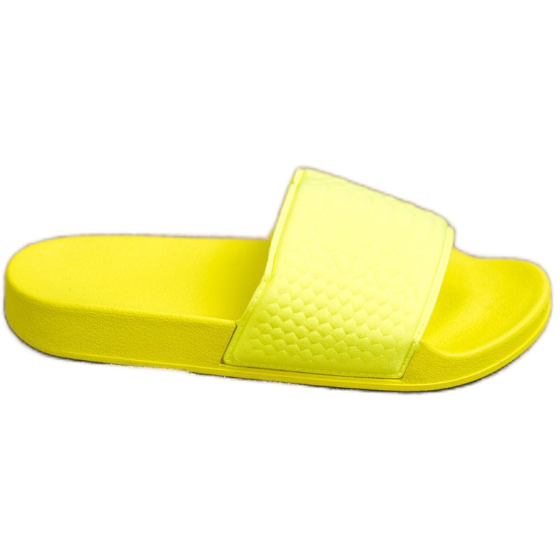 Kayla Klasické žluté pantofle žlutá