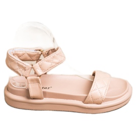 Seastar Béžové sandály s eko kůží béžový