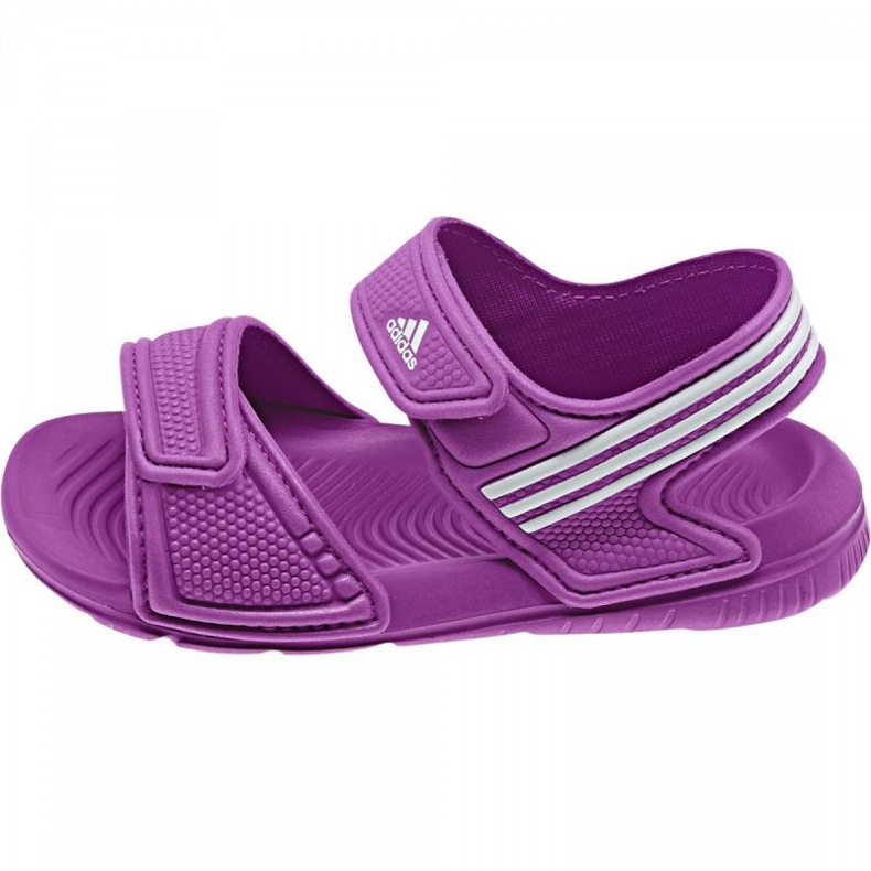 Adidas Akwah 9 Kids B40662 sandály fialový modrý