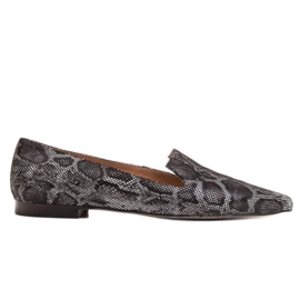 Marco Shoes Pánové černé hadí kůže černý