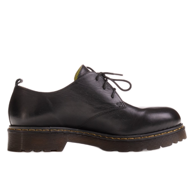 Marco Shoes Černé dámské boty na tlustém průhledném dně černá