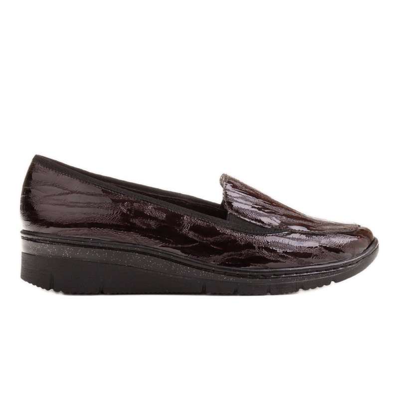 Radoskór Pohodlné hnědé dámské boty pro širší nohu hnědý