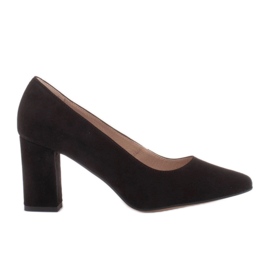 Marco Shoes Černé lodičky 1066P s podpatkem černý