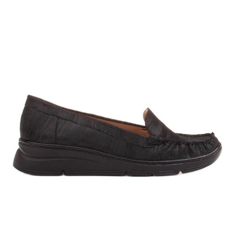 Radoskór Pohodlné černé dámské boty pro širší nohu černá Radoskór Pohodlné černé dámské boty pro širší nohu černá