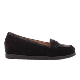 Marco Shoes Lehké boty s velmi měkkou spodní stranou a skrytým klínem černý