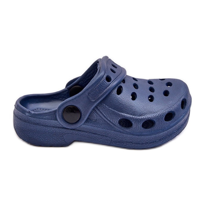 Dětské pěnové pantofle Navy Blue Lucas modrý