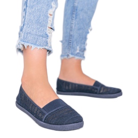 Vicky tmavě modré tenisky Slip On námořnická modř