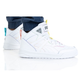 Puma Backcourt Mid Rainbow M 368872 01 bílý Puma Backcourt Mid Rainbow M 368872 01 bílý