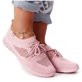 PE1 Dámská sportovní obuv Pink Jenny růžový