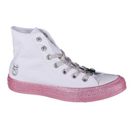 Converse X Miley Cyrus Chuck Taylor Hi All Star W 162239C bílý Converse X Miley Cyrus Chuck Taylor Hi All Star W 162239C bílý