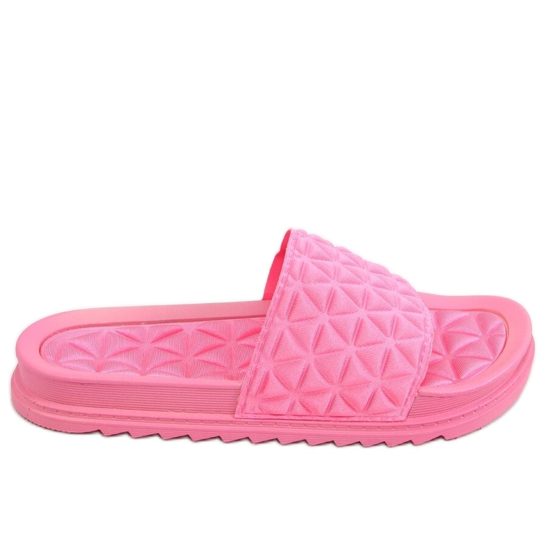 Dámské fuchsiové pantofle 10-251 Fushia růžový Dámské fuchsiové pantofle 10-251 Fushia růžový