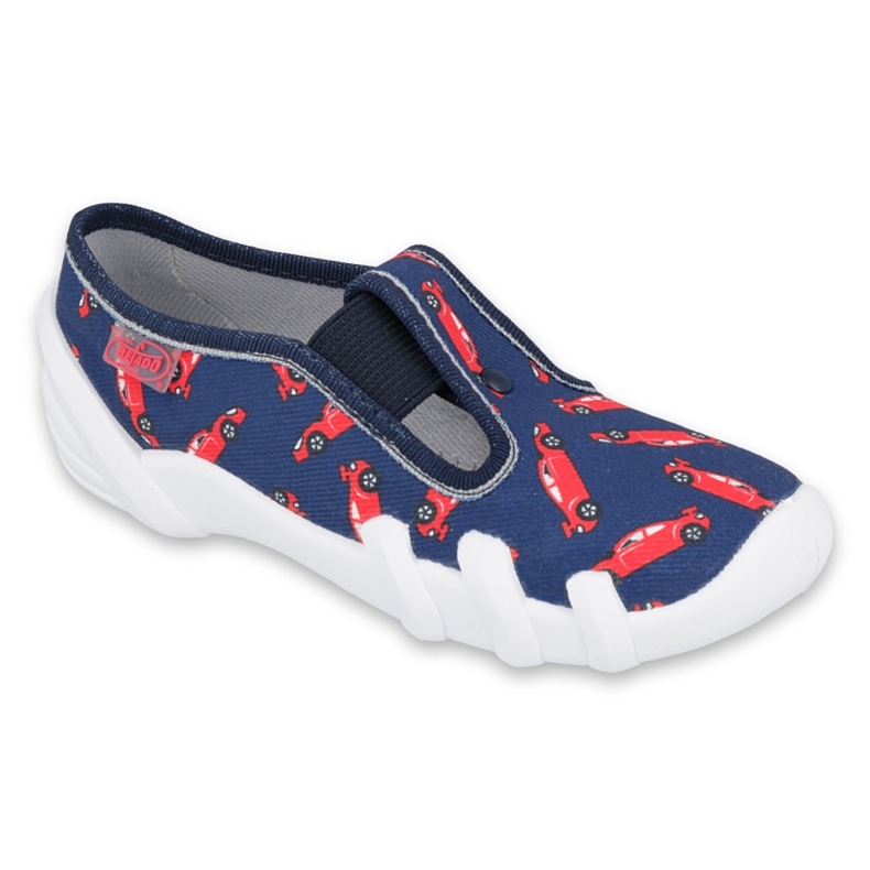 Dětské boty Befado 290X225 červené námořnická modrá