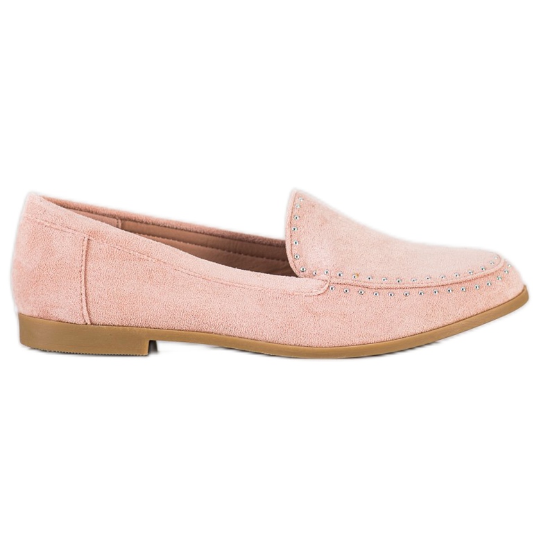 Coura Klasický semišový pán růžový