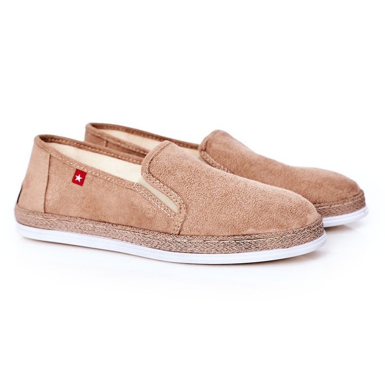 Pánské semišové espadrilky Big Star HH176003 béžové béžový
