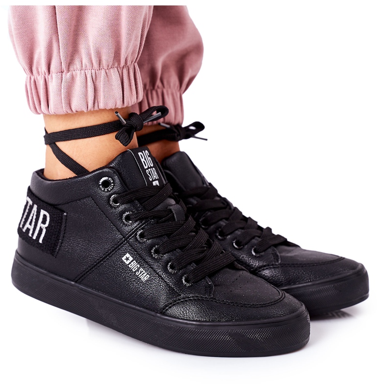 Dámské tenisky Big Star Warm Black EE274351 černá