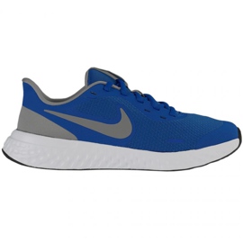 Nike Revolution 5 Gs Jr BQ5671 403 námořnická modrá modrý Nike Revolution 5 Gs Jr BQ5671 403 námořnická modrá modrý