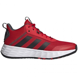 Boty Adidas Ownthegame Sho M H00466 černý červený