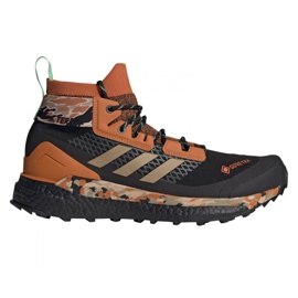 Boty Adidas Terrex Free Hiker Gtx M FV6791 hnědý černý