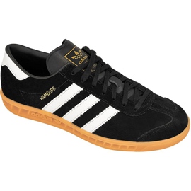 Boty Adidas Originals Hamburg M S76696 černý