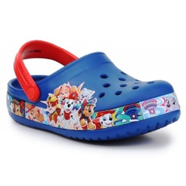 Crocs Psi Patrol Fl Paw Patrol Band Clog Jr 205509-4GX červený modrý