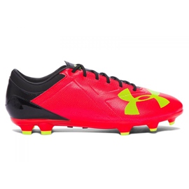 Kopačky Under Armour Spotlight Dl Fg M 1272302-669 vícebarevná, červená, černá červené