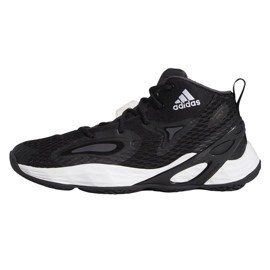 Basketbalové boty Adidas Exhibit A Mid M H67747 černý černý