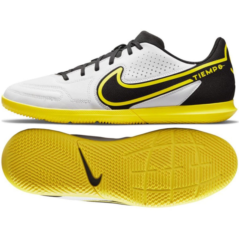 Kopačky Nike Tiempo Legend 9 Club Ic M DA1189 107 bílý bílý